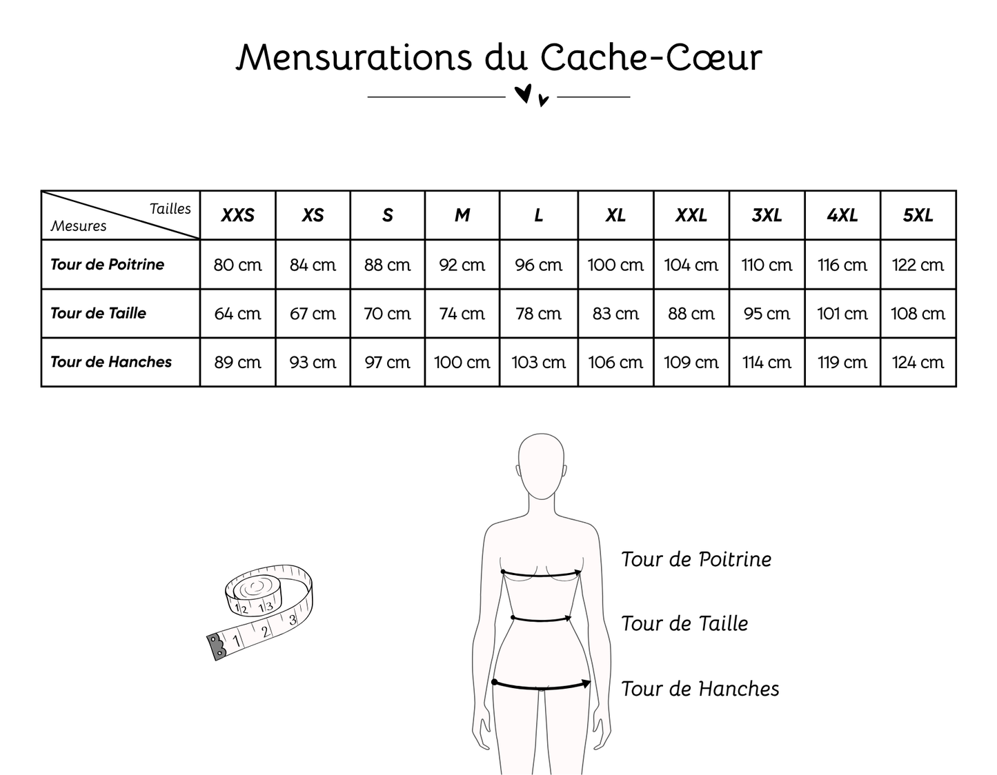 Cache-cœur évolutif