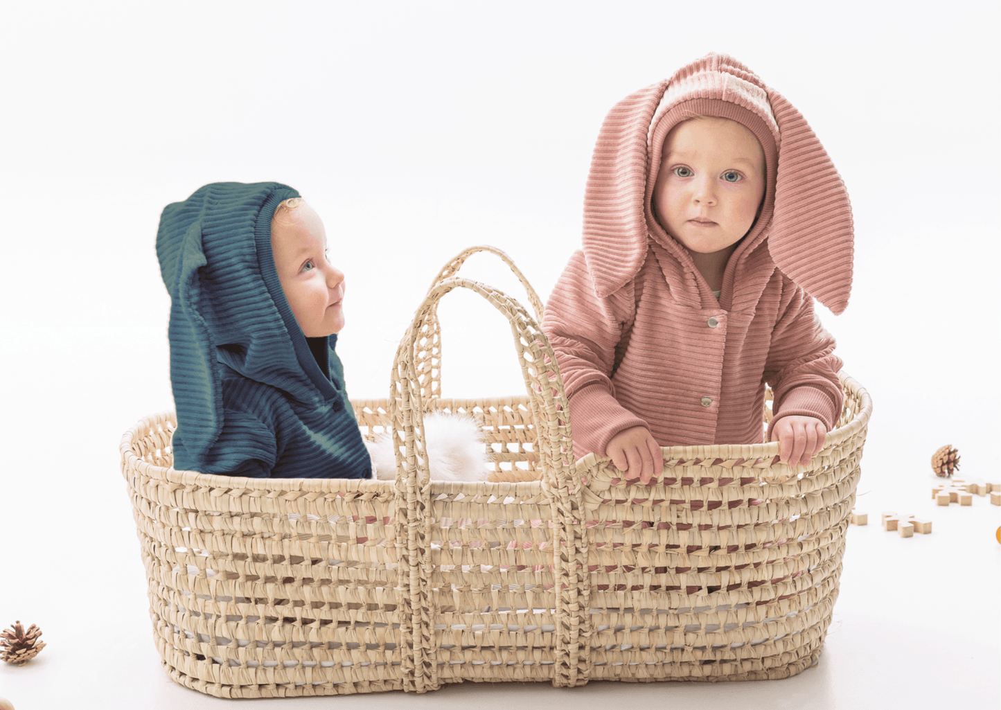 Combinaison évolutive Lapin Bois de Rose