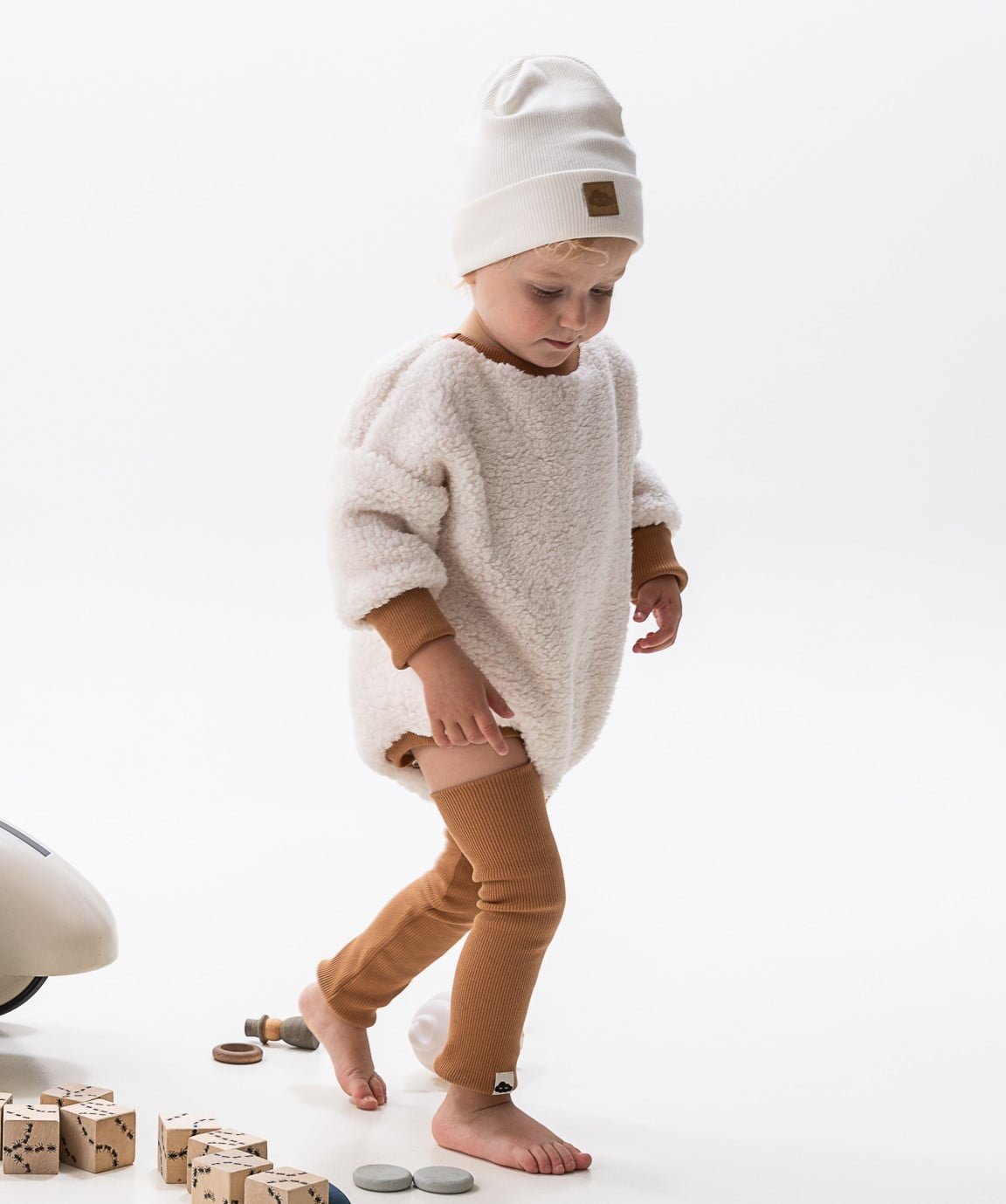 Barboteuse évolutive Sherpa Caramel