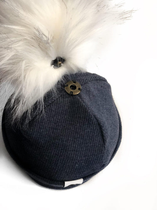 Bonnet Côtelé Noir