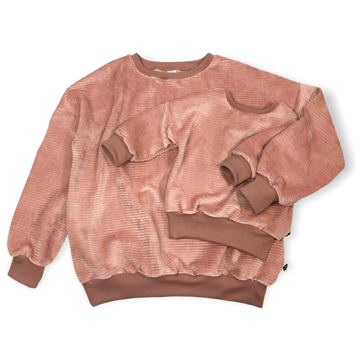 Sweat adulte Oversize Velours