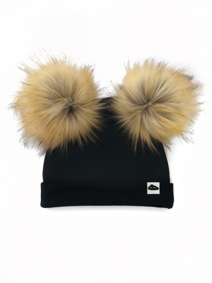 Bonnet Double Pompons