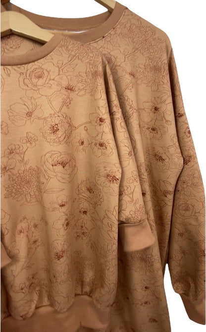 Sweat adulte Oversize Motifs