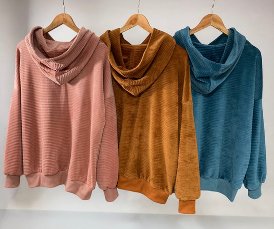 Sweat adulte Oversize Velours