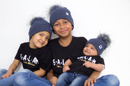 Bonnet Côtelé Blue Jean