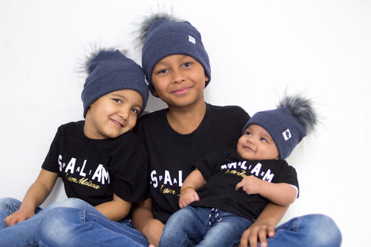 Bonnet Côtelé Blue Jean