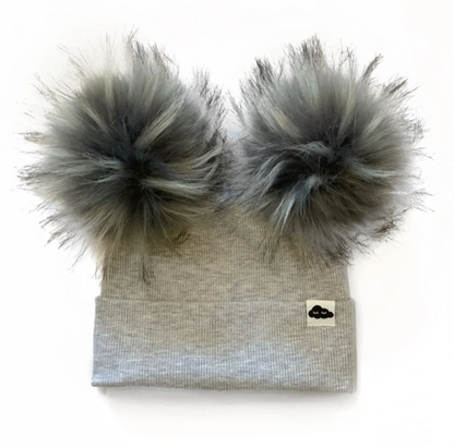 Bonnet Double Pompons