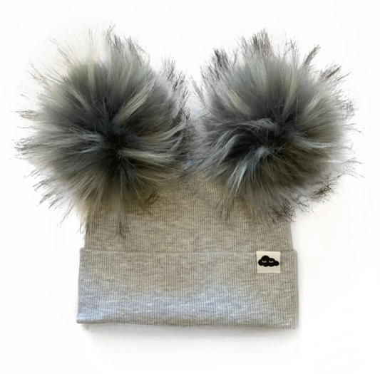 Bonnet Double Pompons