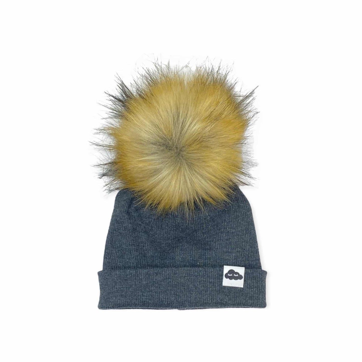 Bonnet Côtelé Gris