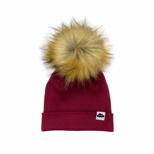 Bonnet Côtelé Bordeau