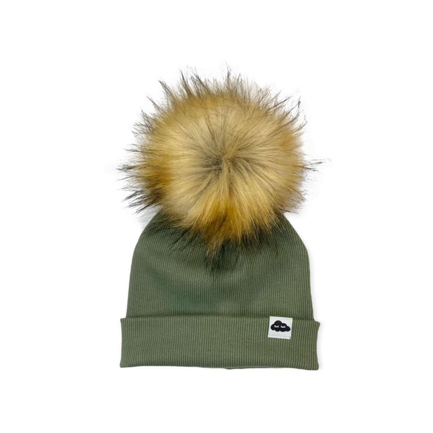 Bonnet Côtelée Kaki