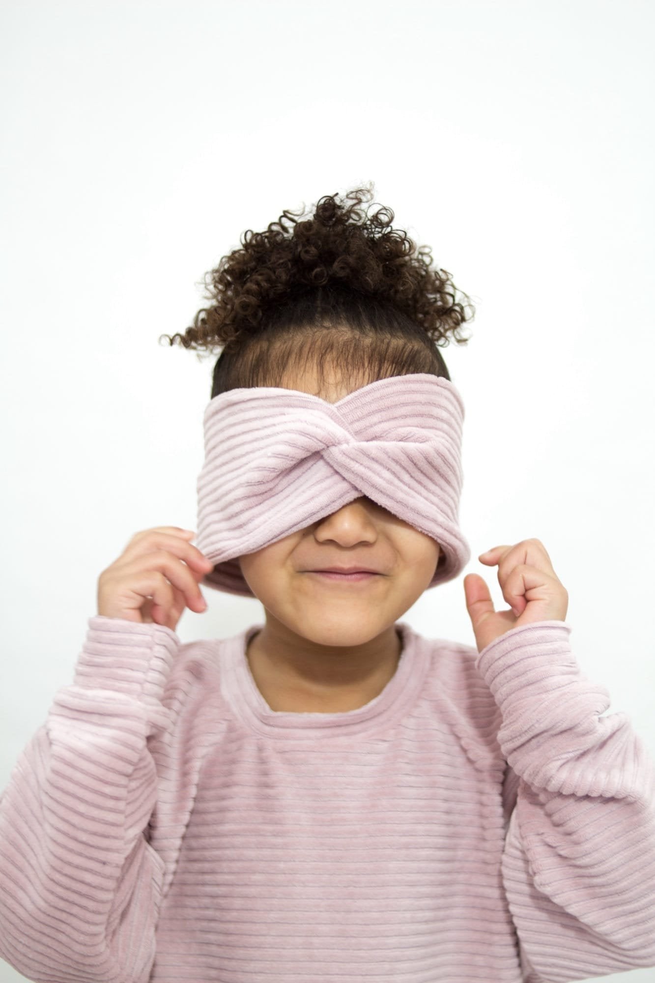 Bandeau Twist Velours Côtelé