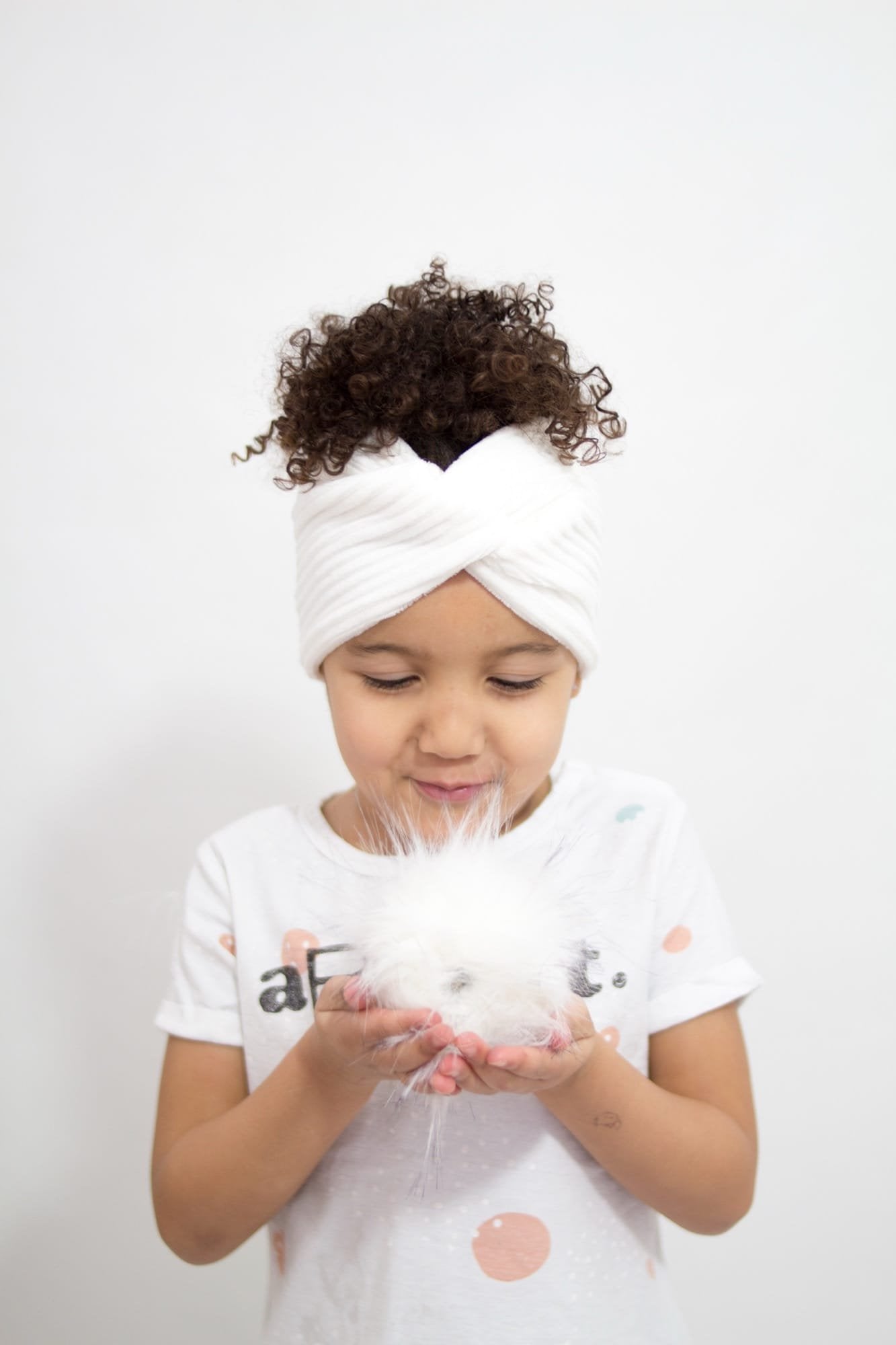 Bandeau Twist Velours Côtelé