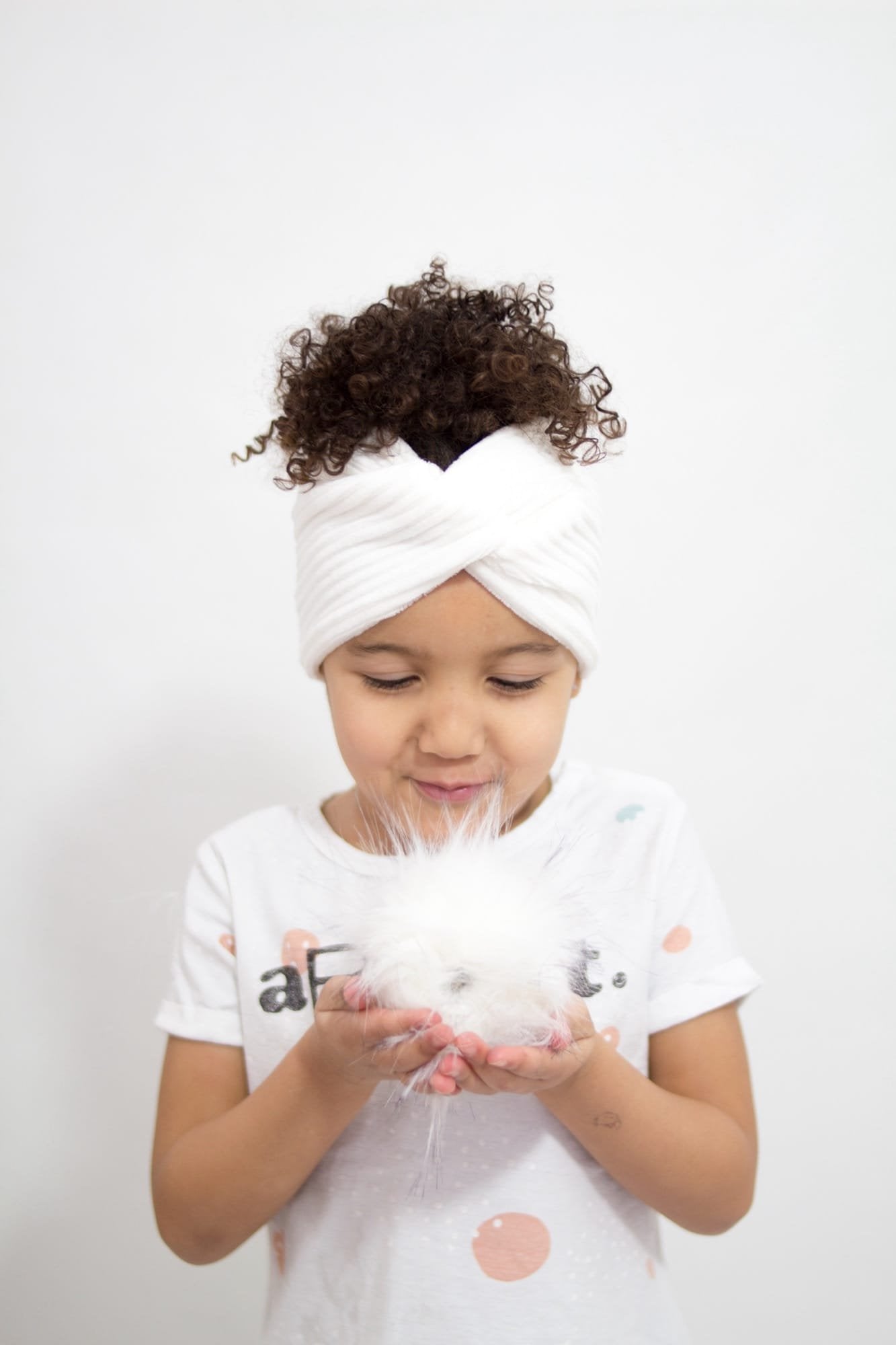 Bandeau Twist Velours Côtelé