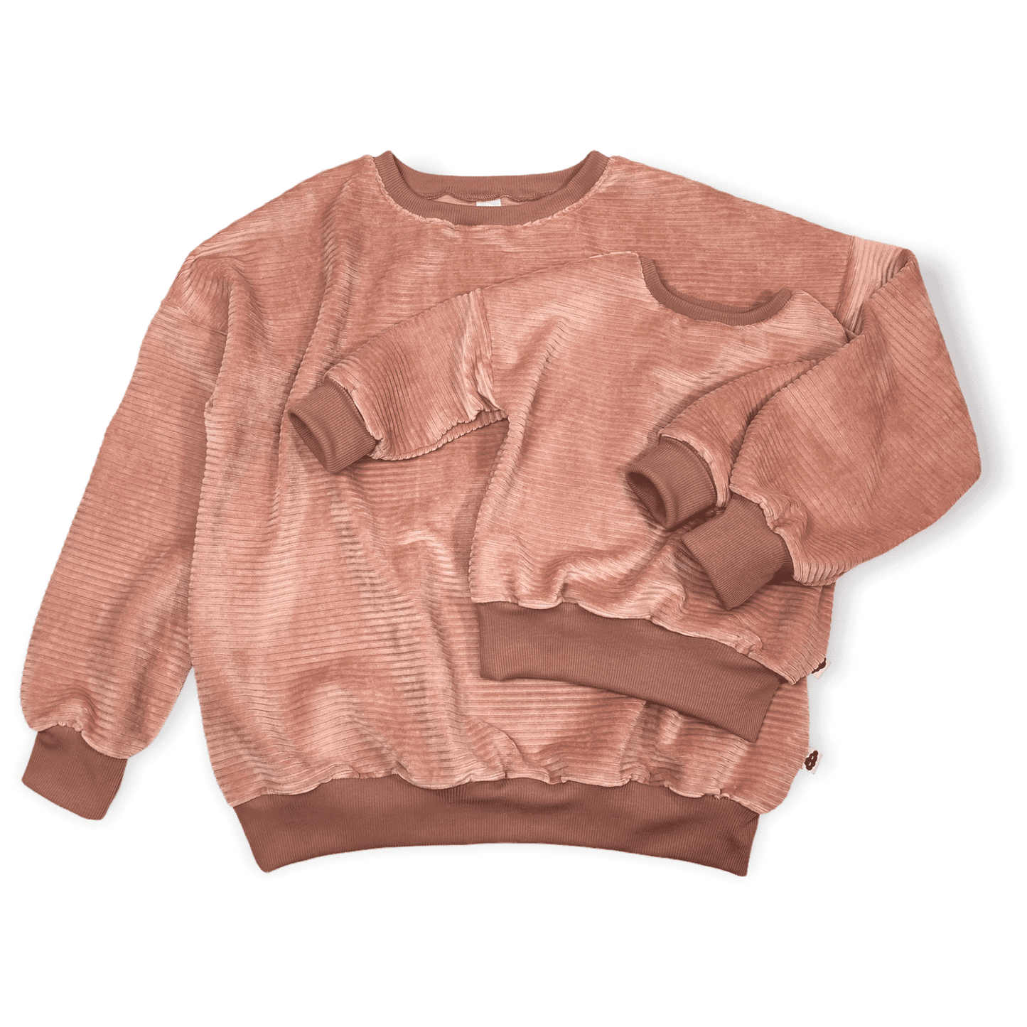 Sweat Loose Évolutif Velours côtelé ou Sherpa