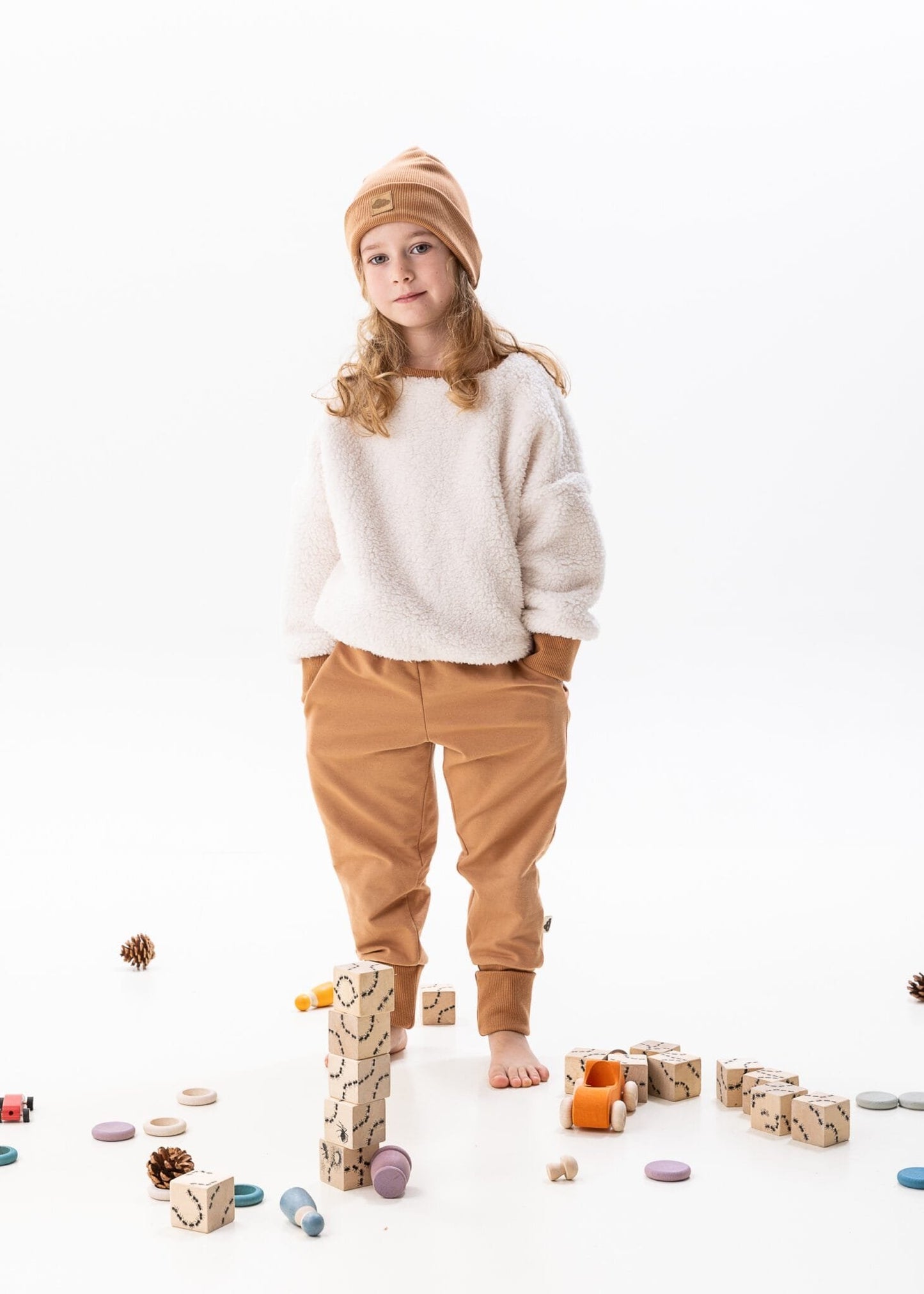 Pantalon Jogger évolutif Caramel