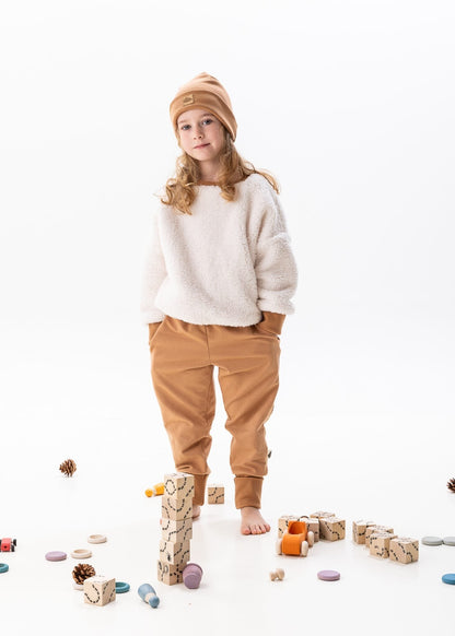 Pantalon Jogger évolutif Caramel