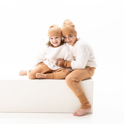 Pantalon Jogger évolutif Caramel