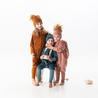 Bonnet Velours Cannelle