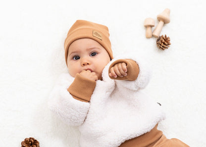 Sweat évolutif Sherpa Caramel