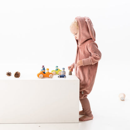 Combinaison évolutive Lapin Bois de Rose