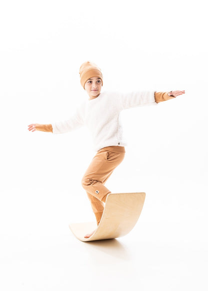 Sweat évolutif Sherpa Caramel