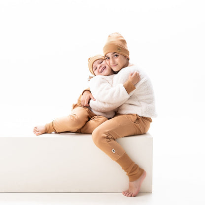 Sweat évolutif Sherpa Caramel