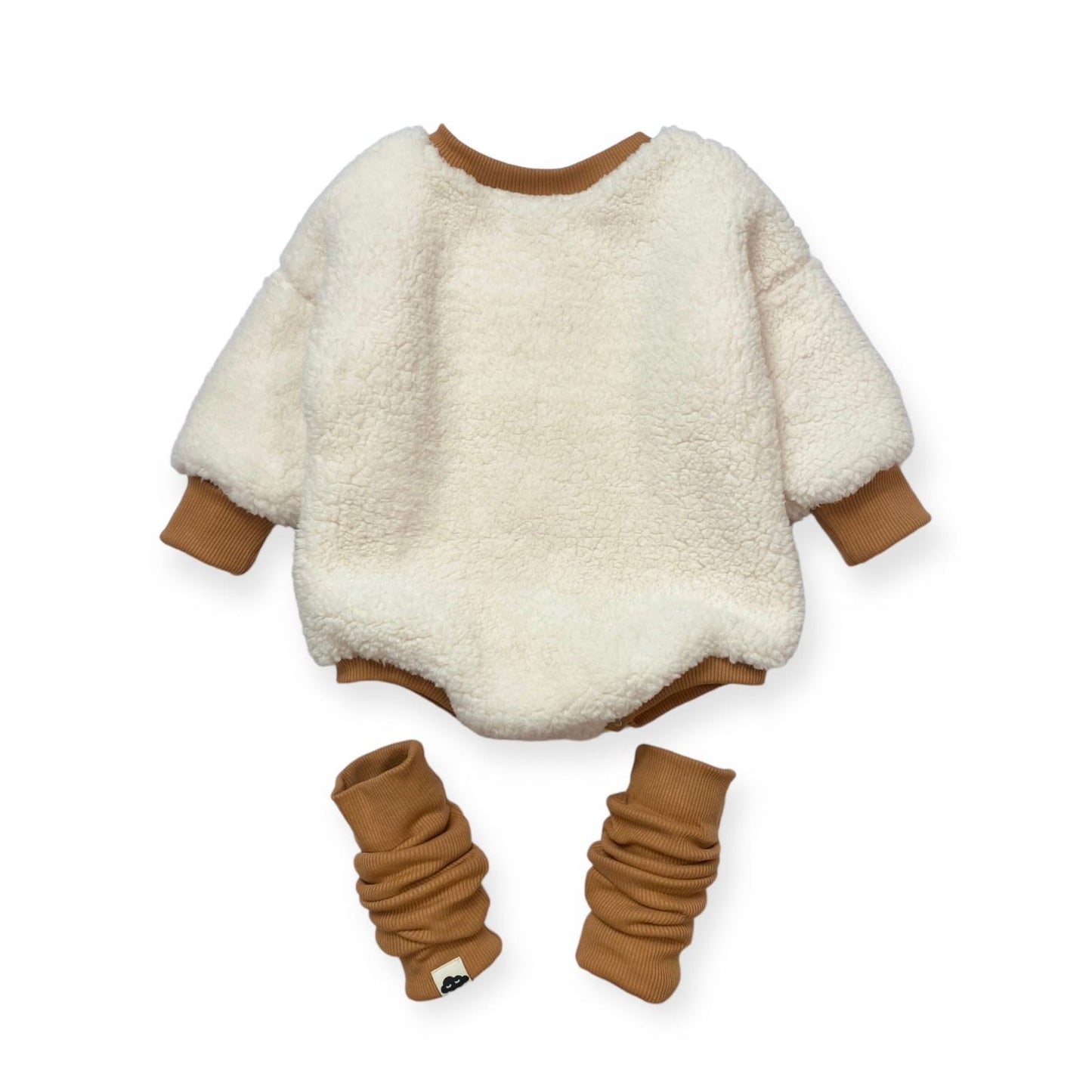 Barboteuse évolutive Sherpa Caramel