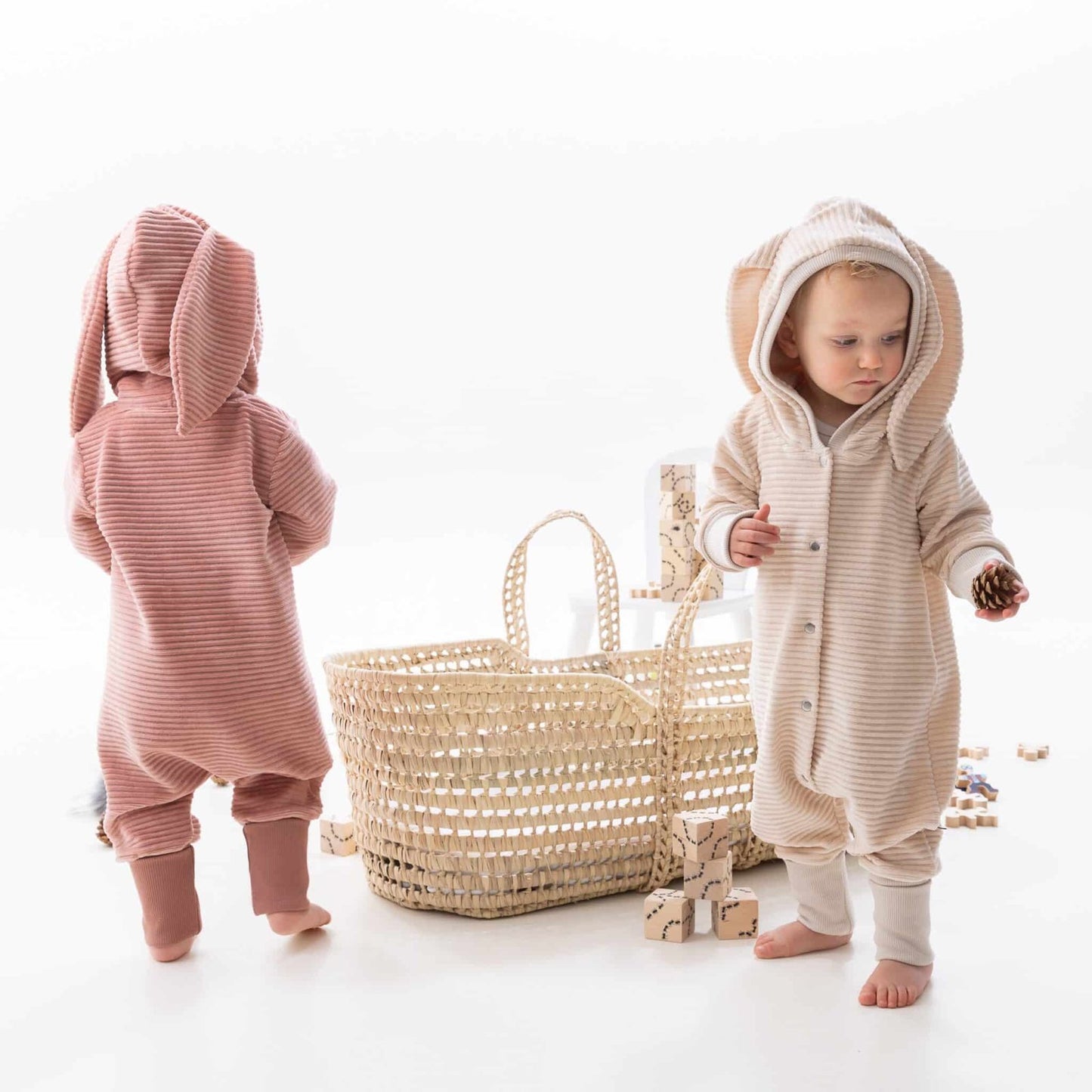 Combinaison évolutive Lapin Bois de Rose