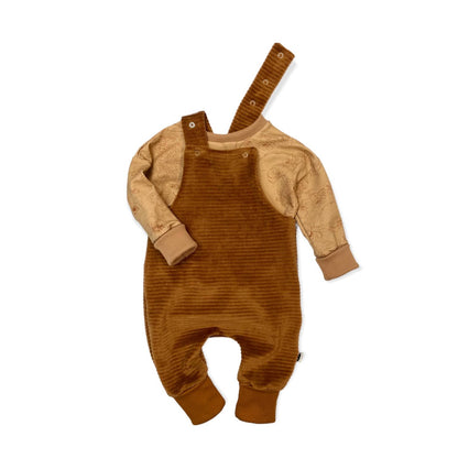 Salopette évolutive Velours Côtelé ou Sherpa