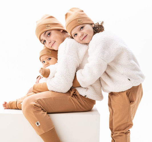 Sweat évolutif Sherpa Caramel