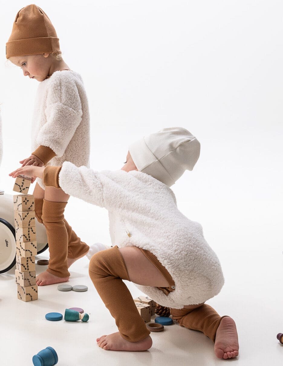 Barboteuse évolutive Sherpa Caramel